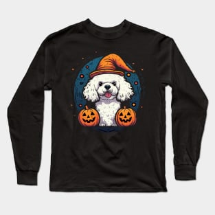 Bichon Frise Halloween Long Sleeve T-Shirt